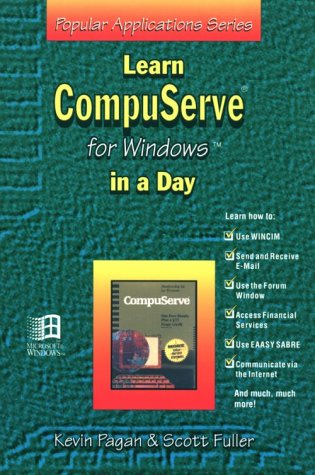 Cover of Learn Compuserve for Windows in a Day