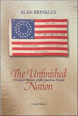 Book cover for The Unfinished Nation: A Concise History of the American People, Combined