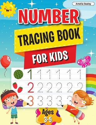 Book cover for Number Tracing Book