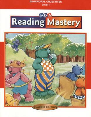 Cover of Reading Mastery Classic Level 1, Behavioral Objectives