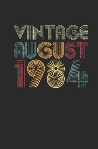 Cover of Vintage August 1984