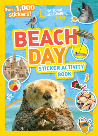 Book cover for National Geographic Kids Beach Day Sticker Activity Book