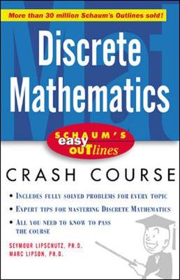 Book cover for Schaum's Easy Outline of Discrete Mathematics