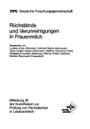 Book cover for Rueckstaende Und Verunreinigung in F