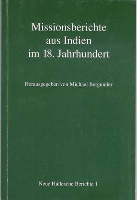 Book cover for Missionsberichte Aus Indien Im 18. Jahrhundert