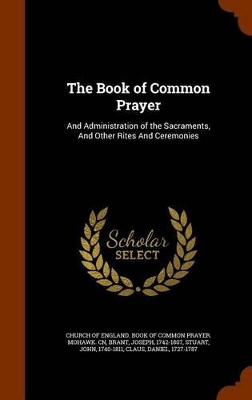 Book cover for The Book of Common Prayer