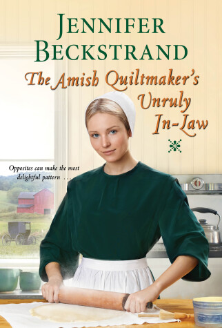 Book cover for The Amish Quiltmaker’s Unruly In-Law