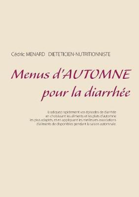 Book cover for Menus d'automne pour la diarrhée