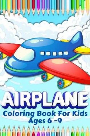 Cover of Airplanes Coloring Book For Kids