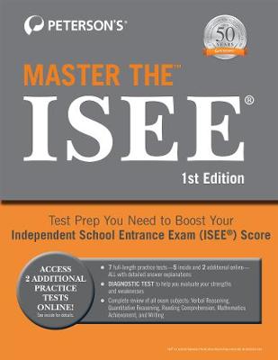 Book cover for Master the ISEE
