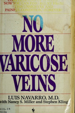 Cover of No More Varicose Veins