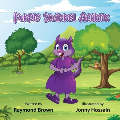 Book cover for Purple Squirrel Acorns