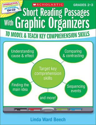 Book cover for Short Reading Passages with Graphic Organizers, Grades 2-3