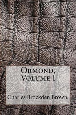 Book cover for Ormond, Volume I
