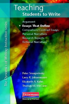 Book cover for Teaching Students to Write Essays That Define