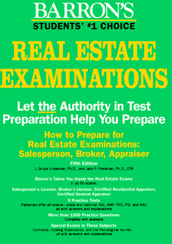 Book cover for How to Prepare for Real Estate Examinations