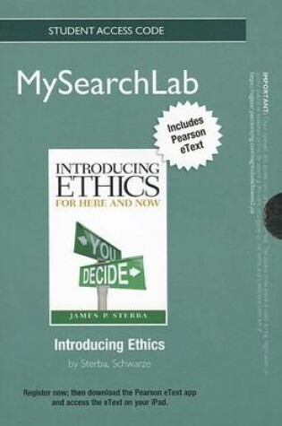 Cover of MySearchLab with Pearson eText -- Standalone Access Card -- for Introducing Ethics