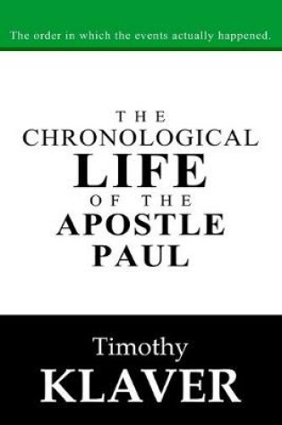 Cover of The Chronological Life of the Apostle Paul