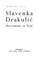 Book cover for Holograms of Fear