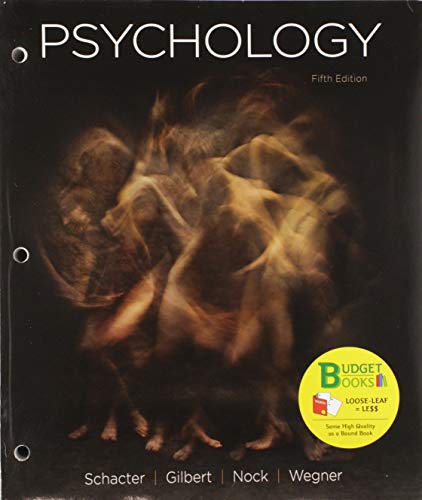 Book cover for Loose-Leaf Version for Psychology 5e & Launchpad for Psychology 5e (Six Months Access)