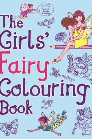 Cover of The Girls' Fairy Colouring Book