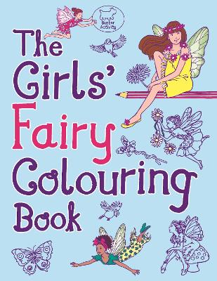 Book cover for The Girls' Fairy Colouring Book