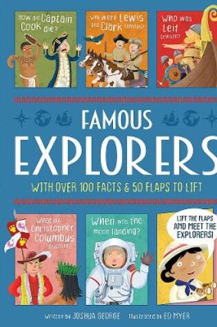 Cover of Famous Explorers - Interactive History Book for Kids