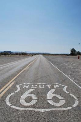 Book cover for Route 66 Painted on the Road Journal