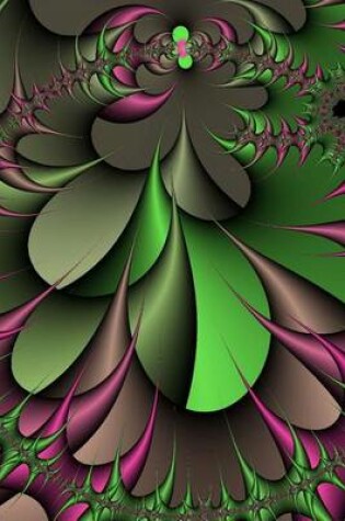 Cover of A Cool Green and Pink Fractal