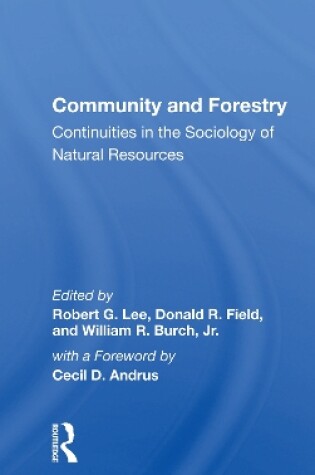 Cover of Community And Forestry