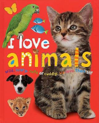 Book cover for I Love Animals