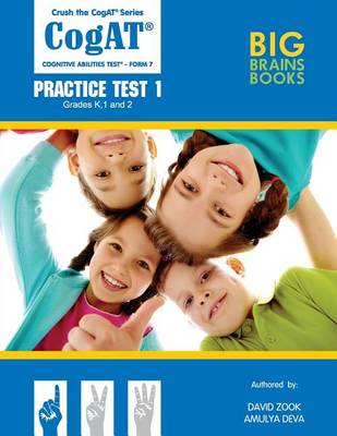 Book cover for Cogat Form 7 - Practice Test 1