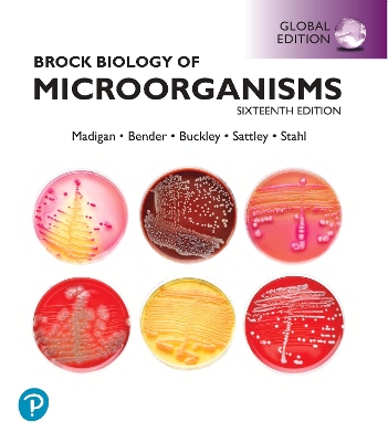 Book cover for Brock Biology of Microorganisms, Global Edition