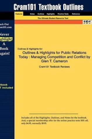 Cover of Studyguide for Public Relations Today