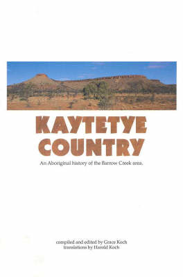 Cover of Kaytetye Country