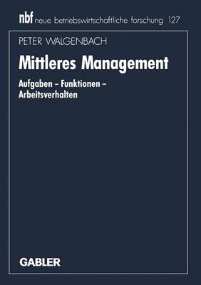 Cover of Mittleres Management