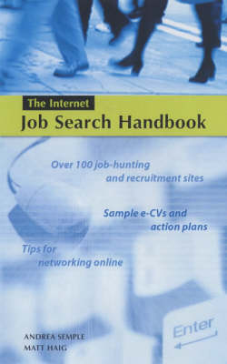 Book cover for The Internet Job Search Handbook