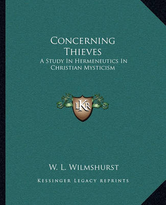 Book cover for Concerning Thieves