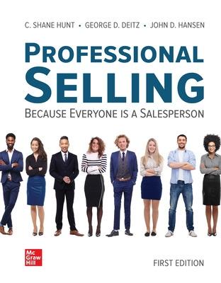 Book cover for Professional Selling