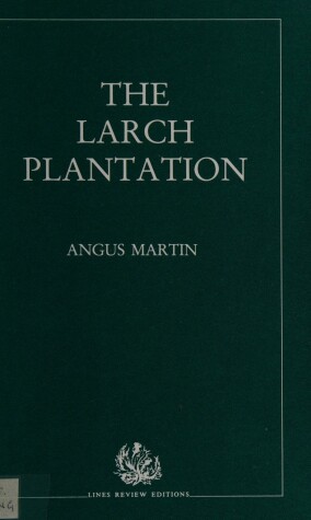 Book cover for The Larch Plantation