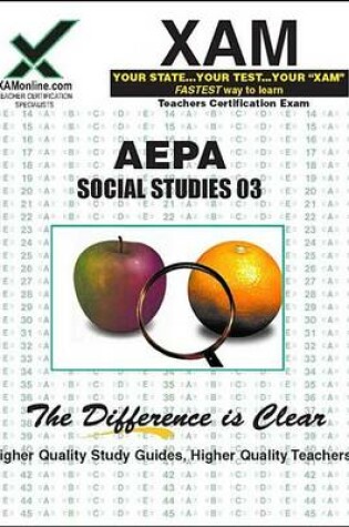 Cover of Aepa 03 Social Studies Teacher Certification Exam