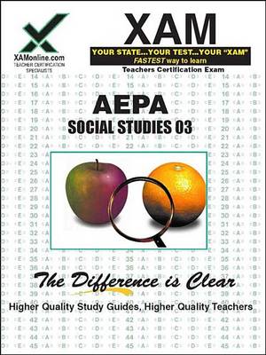 Book cover for Aepa 03 Social Studies Teacher Certification Exam