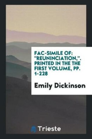 Cover of Fac-Simile of