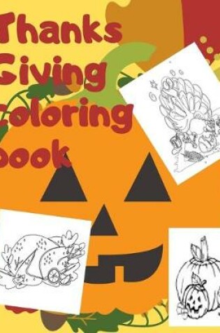 Cover of Thanksgiving Coloring Boook