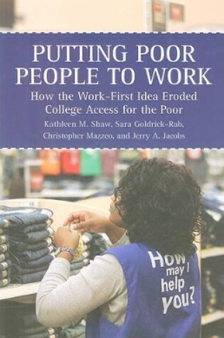 Cover of Putting Poor People to Work