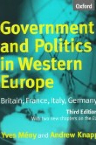 Cover of Government and Politics in Western Europe