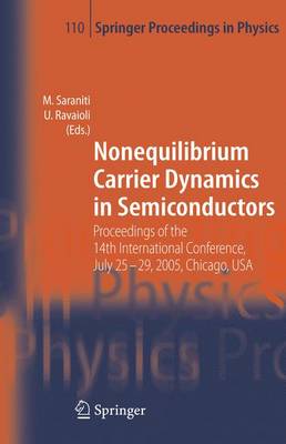 Book cover for Nonequilibrium Carrier Dynamics in Semiconductors