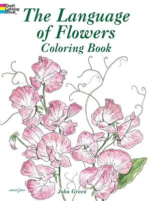 Cover of The Language of Flowers Coloring Book