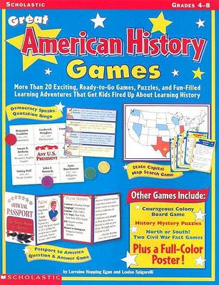 Cover of Great American History Games