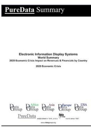 Cover of Electronic Information Display Systems World Summary